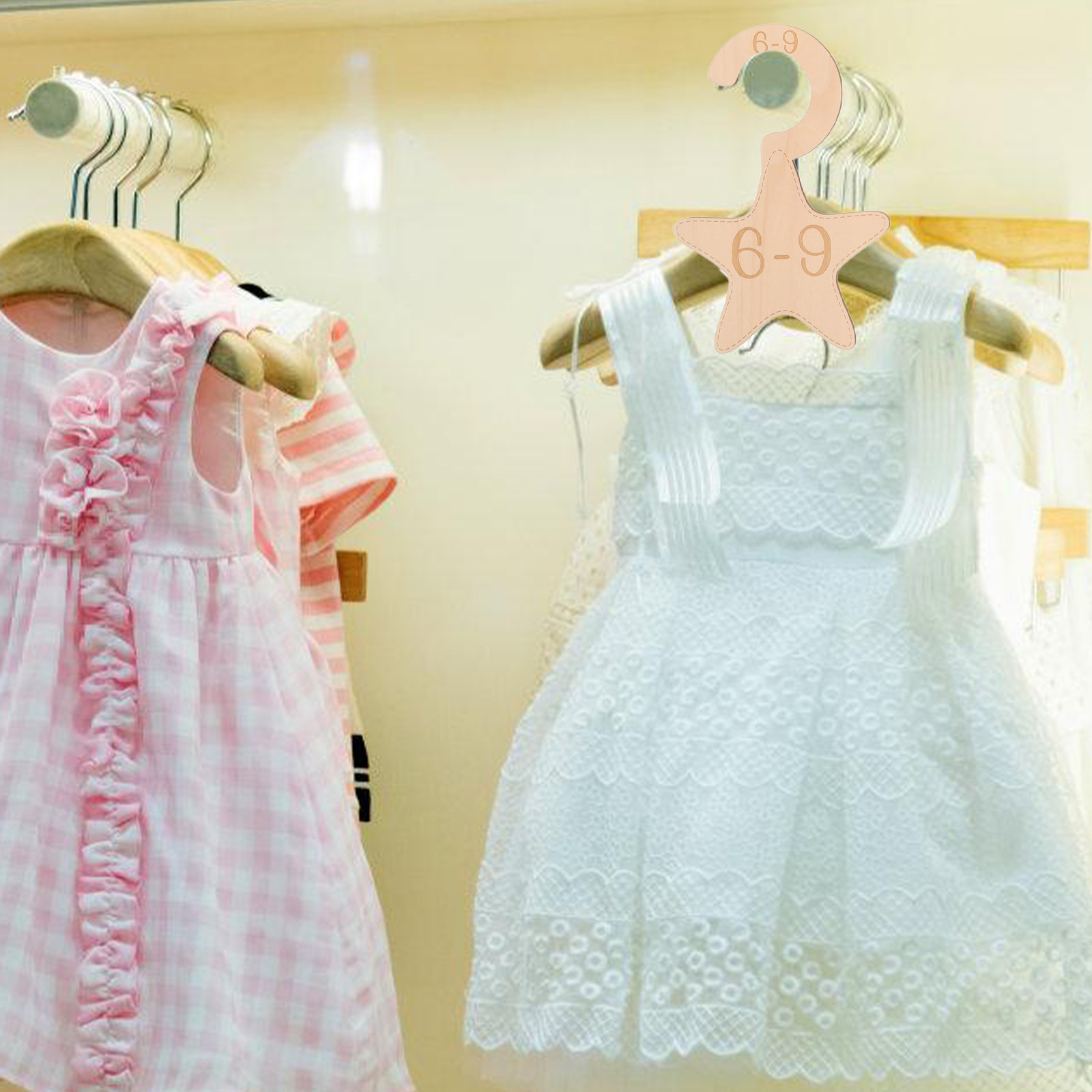 7Pcs Baby Clothes Closet Divid - Baby Clothing Wardrobe ulasan dan harga