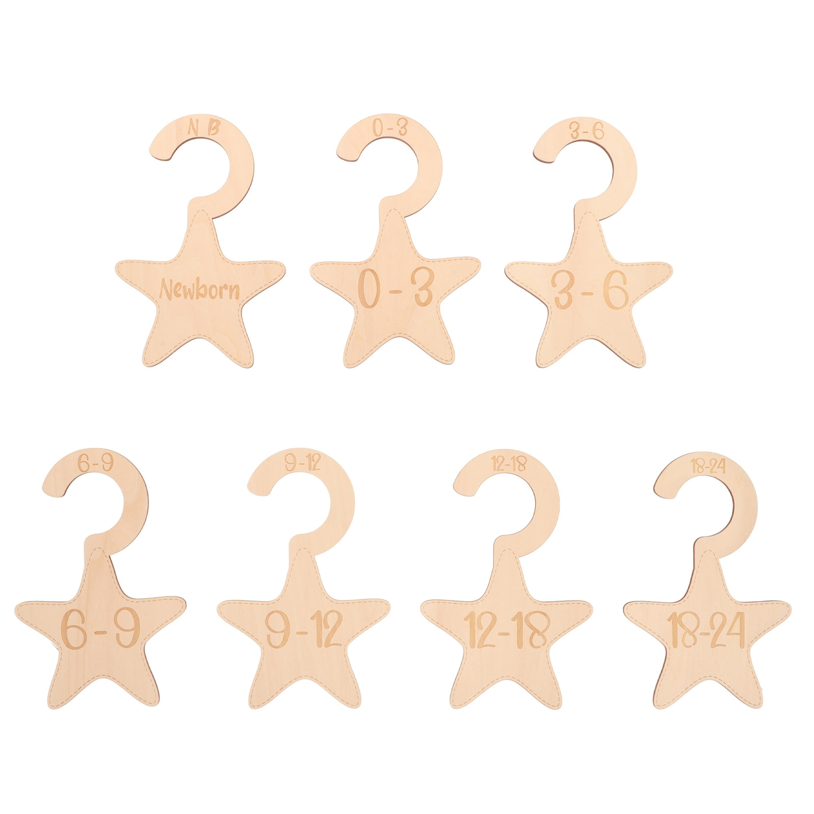 7Pcs Baby Clothes Closet Divid - Baby Clothing Wardrobe ulasan dan harga