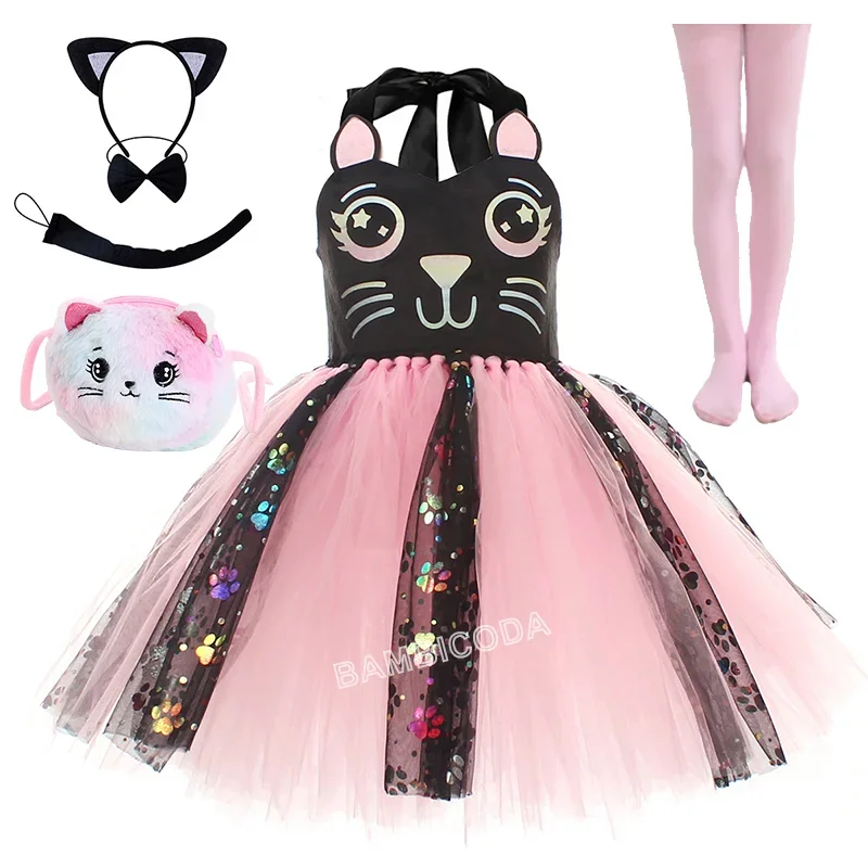 Halloween Animal Cat Cosplay P - Baby Tutu Skirt ulasan dan harga
