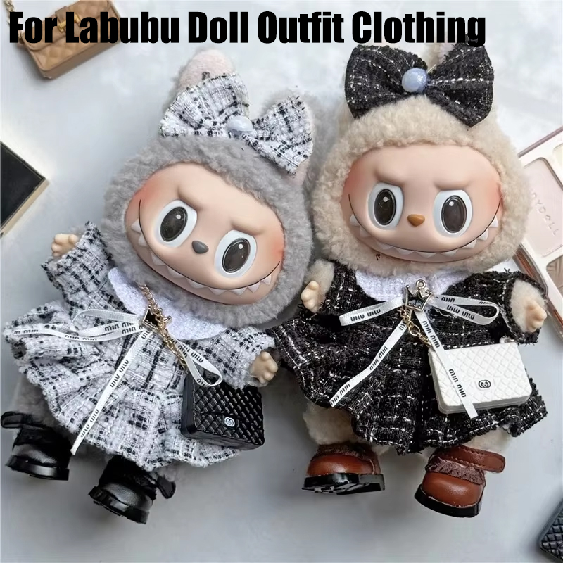 15 17cm For Labubu Doll Adorab - Baby Clothing Unisex ulasan dan harga