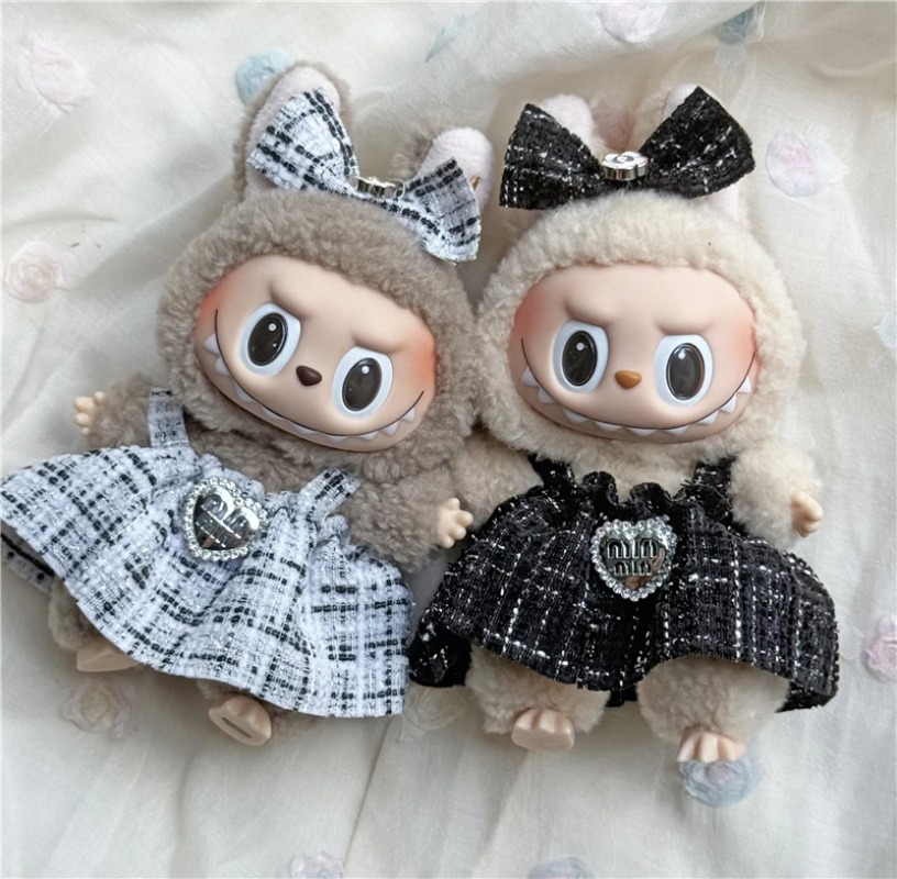 15 17cm For Labubu Doll Adorab - Baby Clothing Unisex ulasan dan harga