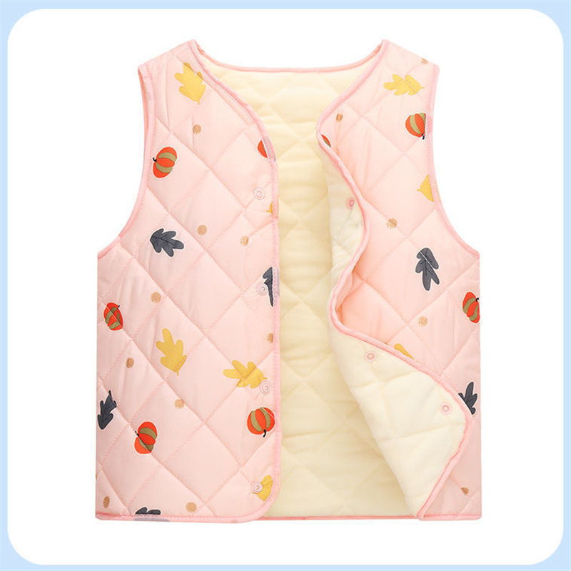 Sweet Printed Waistcoats Child - Baby Clothing Quality ulasan dan harga