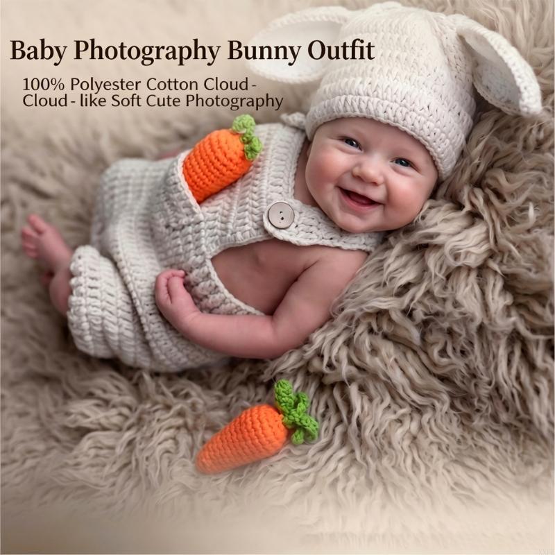 Crochet Knitted Newborn Photog - Romper Onesie Baby ulasan dan harga