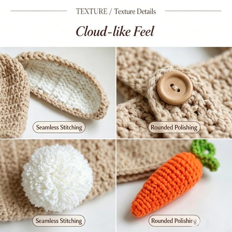 Crochet Knitted Newborn Photog - Romper Onesie Baby ulasan dan harga