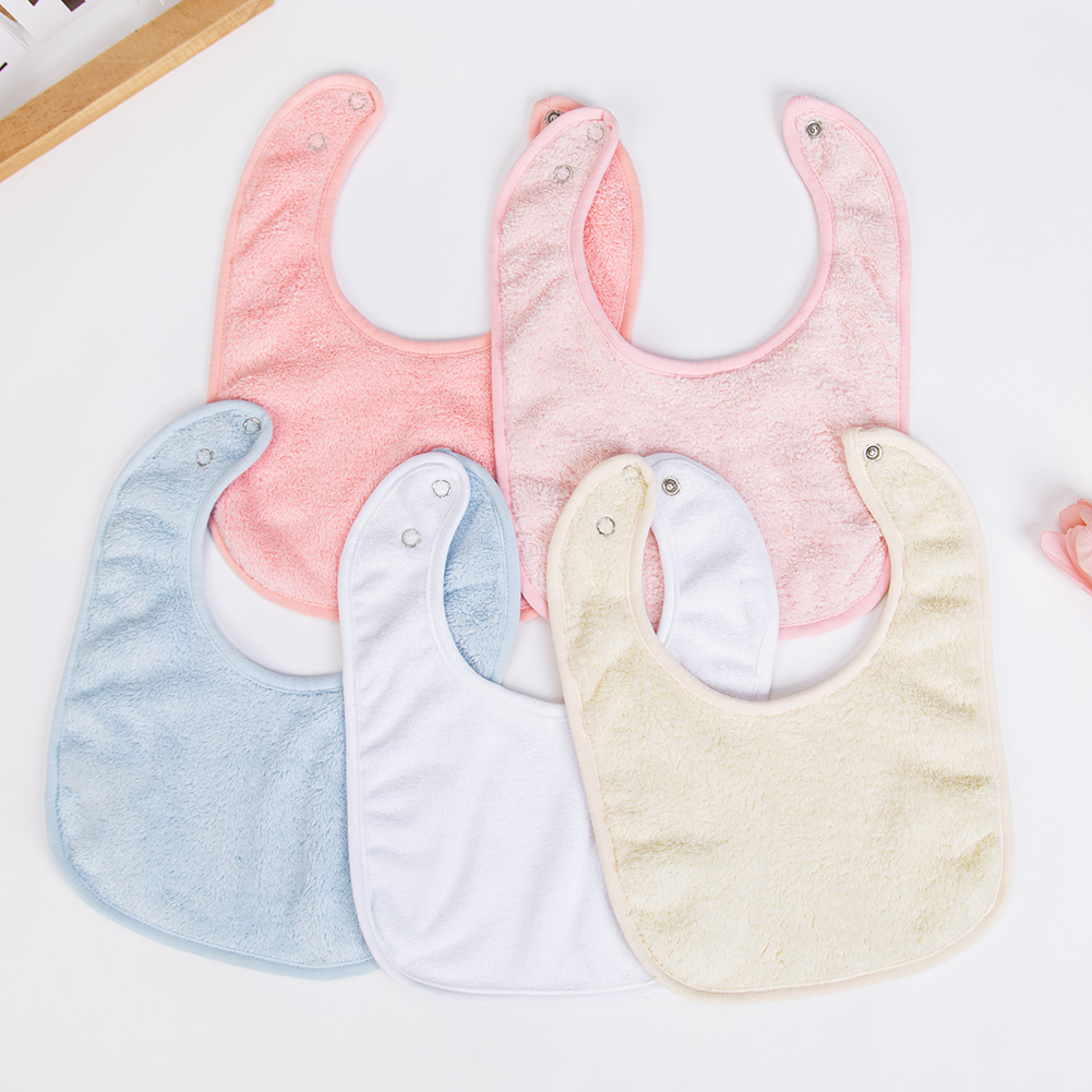 Solid Terry Towel Baby Bibs Sw - Baby Clothing Dividers ulasan dan harga