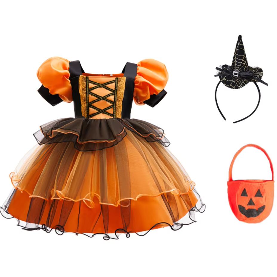 Girls Halloween Witch Costume  - Baby Tutu Skirt ulasan dan harga