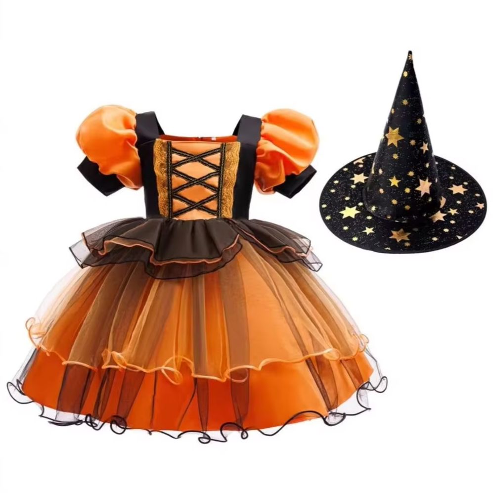 Girls Halloween Witch Costume  - Baby Tutu Skirt ulasan dan harga