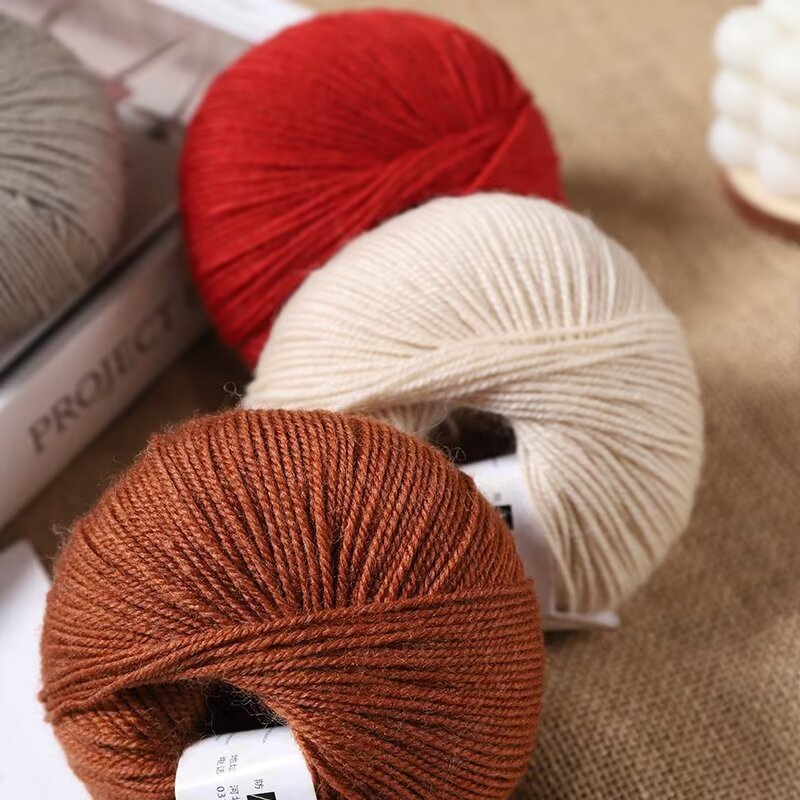 50g/roll Soft Merino Wool Yarn - Baby Clothing Detergent ulasan dan harga