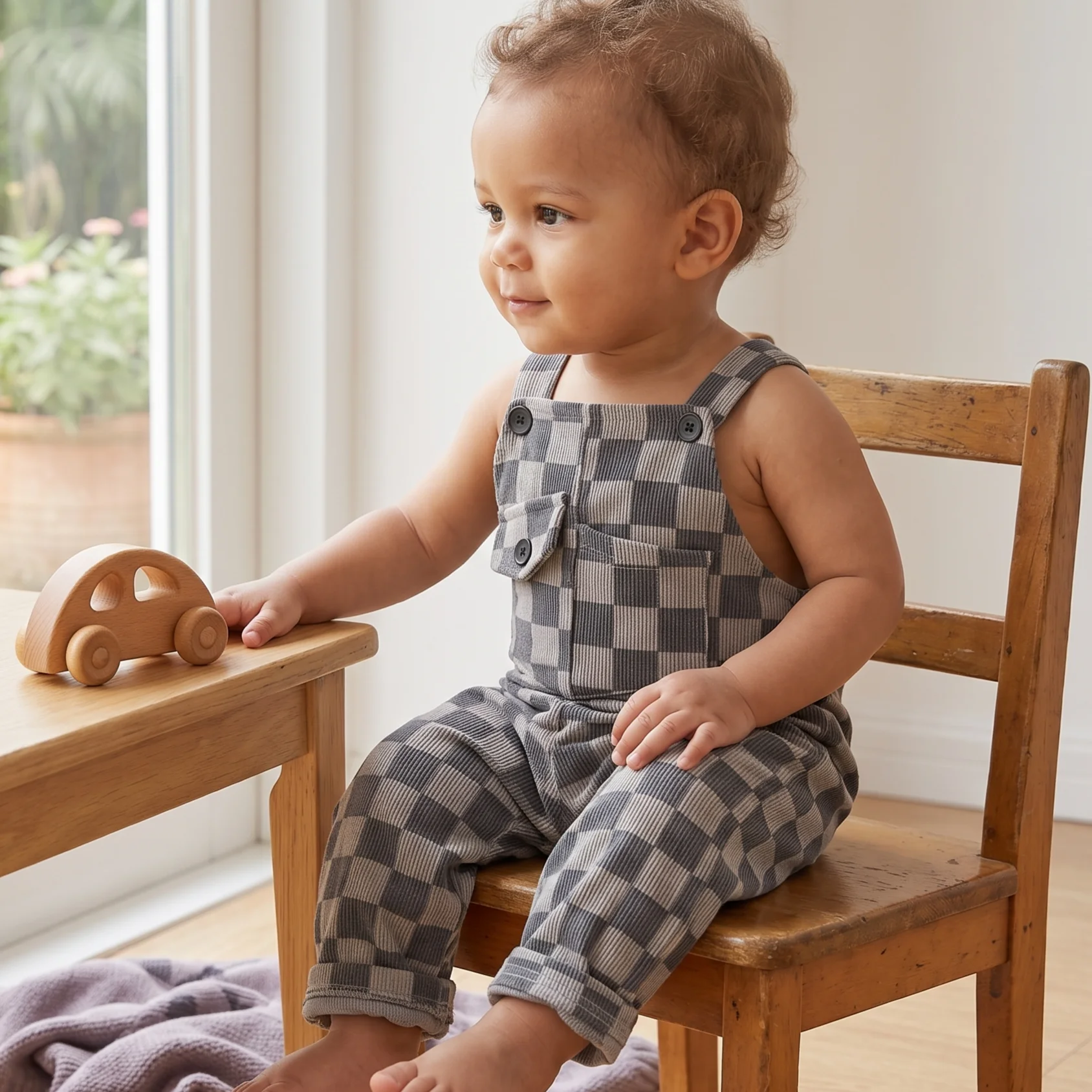 Summer Baby Boys Grid Jumper P - Baby Clothing Jumpers ulasan dan harga