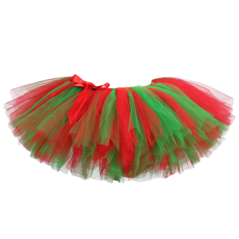 2-14 YearsGirls Christmas Elf  - Baby Tutu Skirt ulasan dan harga