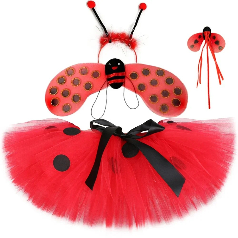 Girls Ladybird Tutu Skirt Red  - Baby Tutu Skirt ulasan dan harga