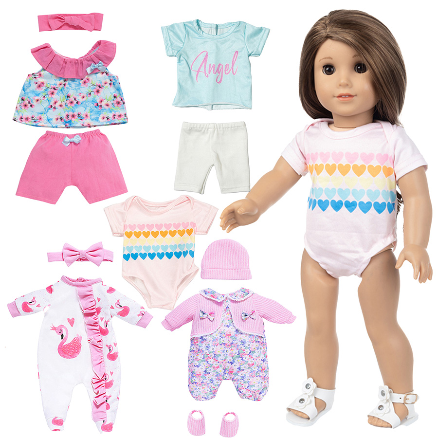 Doll Clothes for 18inch Reborn - Baby Clothing Unisex ulasan dan harga