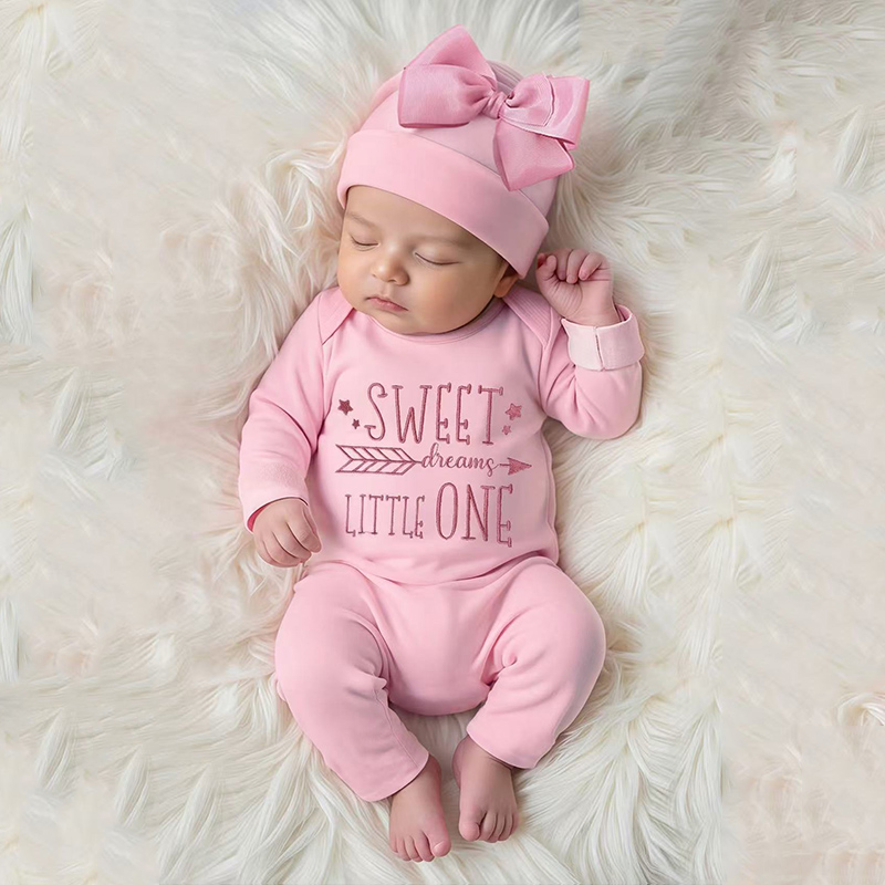 Ylsteed 2Pcs Newborn Photograp - Baby Clothing Embroidery ulasan dan harga
