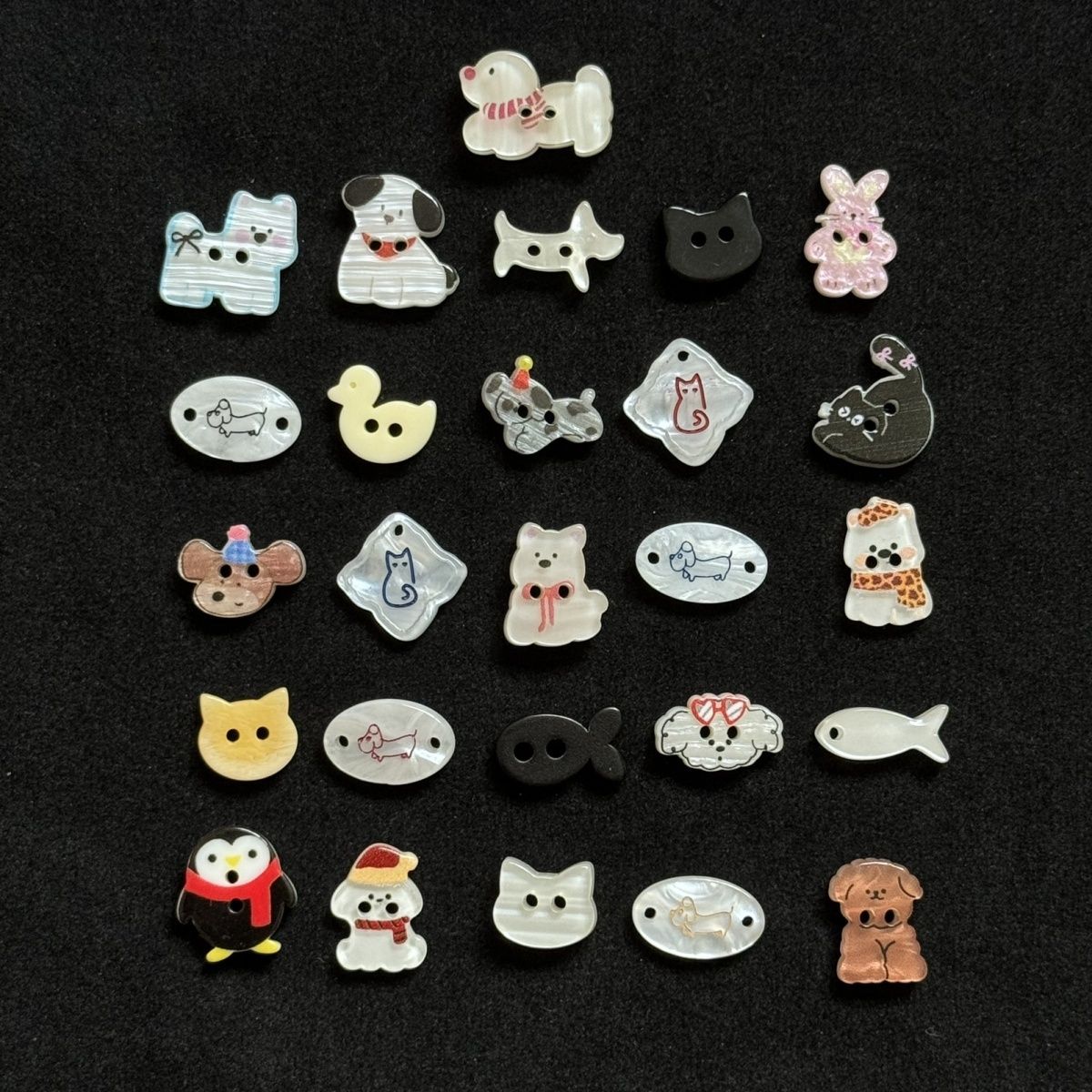 10PCS Cute Cat Puppy Penguin B - Baby Zoo Clothing ulasan dan harga
