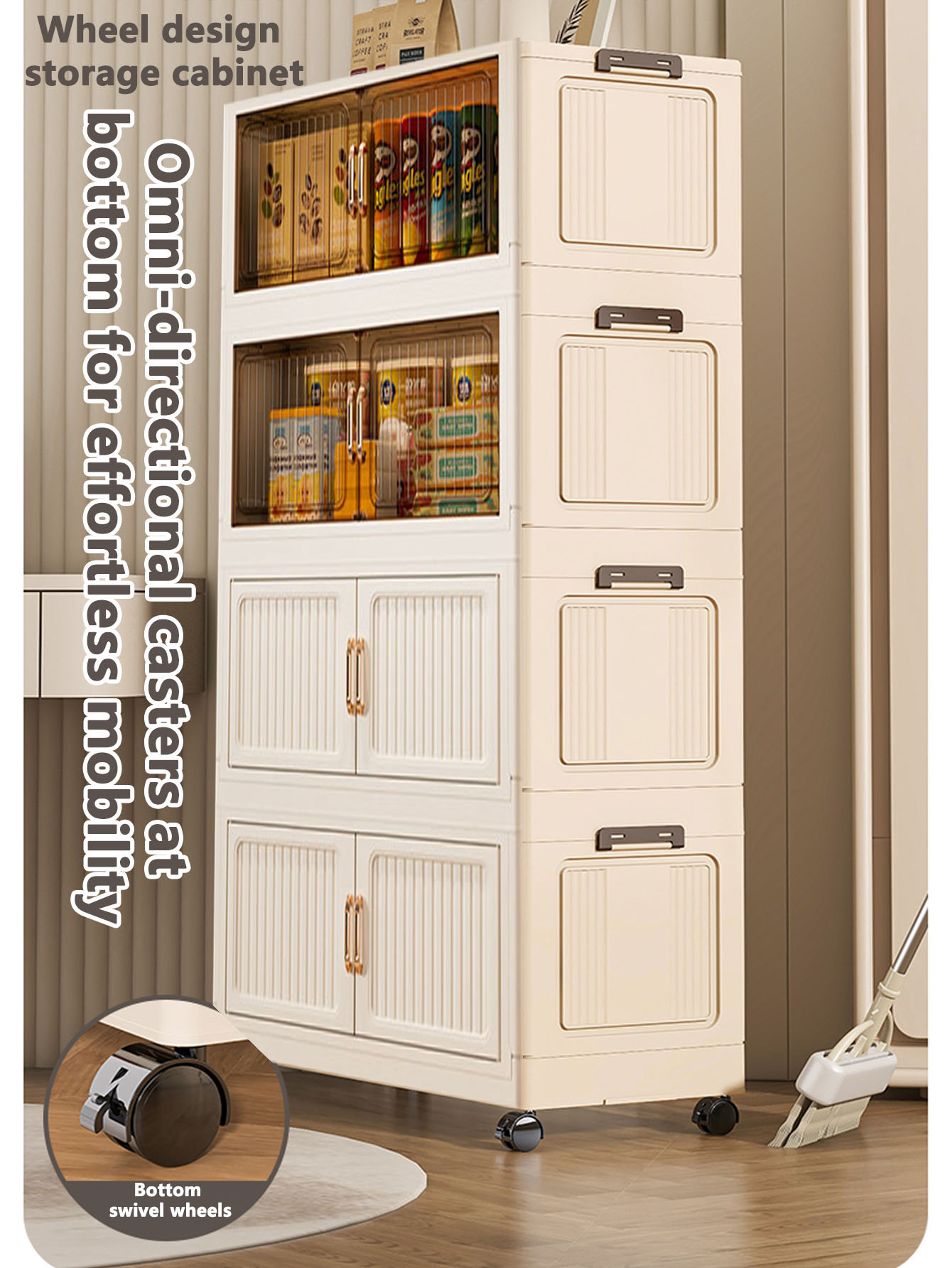Large Capacity Foldable Storag - Baby Clothing Wardrobe ulasan dan harga